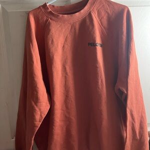 Peloton Spiritual Gangster Warm Coral Sweatshirt XL